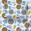 imageJay Franco Thomas ampamp Friends Rail Run 4 Piece Toddler Bed Set  Includes Comforter ampamp Sheet Set Bedding  Super Soft Fade Resistant Microfiber Official Mattel ProductMulti  Tmnt