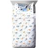 imageJay Franco Thomas ampamp Friends Rail Run 4 Piece Toddler Bed Set  Includes Comforter ampamp Sheet Set Bedding  Super Soft Fade Resistant Microfiber Official Mattel ProductMulti  Bluey