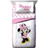 imageJay Franco Thomas ampamp Friends Rail Run 4 Piece Toddler Bed Set  Includes Comforter ampamp Sheet Set Bedding  Super Soft Fade Resistant Microfiber Official Mattel ProductWhite  Minnie Mouse