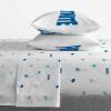 imageJay Franco Thomas ampamp Friends Rail Run 4 Piece Toddler Bed Set  Includes Comforter ampamp Sheet Set Bedding  Super Soft Fade Resistant Microfiber Official Mattel ProductBlue  Fortnite
