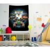 imageMonster Jam Blast Off Tapestry  60 x 80 Inch Wall Hanging  Kids Room Dcor Official Monster Jam Product