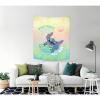 imageJay Franco Disney Lilo ampamp Stitch Make Waves All Day Tapestry  50 x 60 Inch Wall Hanging  Kids Room Dcor Official Disney Product