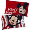 imageJay Franco Disney Mickey Mouse Stripe 2 Pack Pillowcase  DoubleSided Kids Super Soft Bedding Official Disney Product