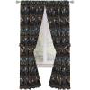 imageJay Franco Kids Window Drapes  4 Piece Curtain Set Includes 2 Tiebacks Beautiful Bedding Room Dcor and Easy Set Up Black  Monster Jam 84 Inch