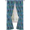 imageJay Franco Kids Window Drapes  4 Piece Curtain Set Includes 2 Tiebacks Beautiful Bedding Room Dcor and Easy Set Up Blue  Minecraft 84 Inch