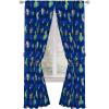 imageJay Franco Kids Window Drapes  4 Piece Curtain Set Includes 2 Tiebacks Beautiful Bedding Room Dcor and Easy Set Up Blue  Toy Story 84 Inch