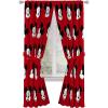 imageJay Franco Kids Window Drapes  4 Piece Curtain Set Includes 2 Tiebacks Beautiful Bedding Room Dcor and Easy Set Up Red  Mickey Mouse 84 Inch