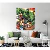 imageJay Franco Marvel Avengers Hulk Smash Tapestry  50 x 60 Inch Wall Hanging  Kids Room Dcor Official Marvel Product