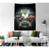 imageMonster Jam Blast Off Tapestry  60 x 80 Inch Wall Hanging  Kids Room Dcor Official Monster Jam Product
