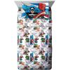 imageJay Franco Avengers Comics Good Guys 5 Piece Full Bed Set Offical Marvel Product