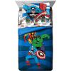 imageJay Franco Avengers Comics Good Guys 5 Piece Full Bed Set Offical Marvel Product