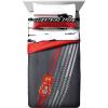 imageJay Franco Disney Pixar Cars Race Ready 7 Piece Queen Bed Set  Includes Comforter ampamp Sheet Set  Bedding Features Lightning McQueen  Super Soft Fade Resistant MicrofiberGray  Cars