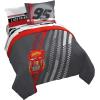 imageJay Franco Disney Pixar Cars Race Ready 7 Piece Queen Bed Set  Includes Comforter ampamp Sheet Set  Bedding Features Lightning McQueen  Super Soft Fade Resistant MicrofiberGray  Cars