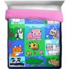imageJay Franco Disney Pixar Lightyear Space Command 5 Piece Twin Size Bed Set  Includes Comforter ampamp Sheet Set  Bedding Features Buzz  Super Soft Kids Fade Resistant Microfiber Official ProductMulti  Minecraft