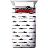 imageJay Franco Disney Pixar Lightyear Space Command 5 Piece Twin Size Bed Set  Includes Comforter ampamp Sheet Set  Bedding Features Buzz  Super Soft Kids Fade Resistant Microfiber Official ProductGray  Cars