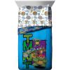 imageJay Franco Disney Pixar Lightyear Space Command 5 Piece Twin Size Bed Set  Includes Comforter ampamp Sheet Set  Bedding Features Buzz  Super Soft Kids Fade Resistant Microfiber Official ProductBlue  Tmnt