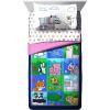 imageJay Franco Disney Pixar Lightyear Space Command 5 Piece Twin Size Bed Set  Includes Comforter ampamp Sheet Set  Bedding Features Buzz  Super Soft Kids Fade Resistant Microfiber Official ProductMulti  Minecraft
