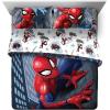 imageJay Franco Marvel Spiderman Crawl 5 Piece Queen Bed Set  Includes Reversible Comforter ampamp Sheet Set Bedding  Super Soft Fade Resistant Microfiber Official Marvel Product