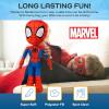 imageJay Franco Marvel Super Hero Adventures Toddler Captain America Plush Stuffed Pillow Buddy  Super Soft Polyester Microfiber 20 inch Official Marvel ProductRed  Spiderman