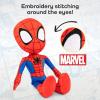 imageJay Franco Marvel Super Hero Adventures Toddler Captain America Plush Stuffed Pillow Buddy  Super Soft Polyester Microfiber 20 inch Official Marvel ProductRed  Spiderman