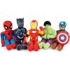 imageJay Franco Marvel Super Hero Adventures Toddler Captain America Plush Stuffed Pillow Buddy  Super Soft Polyester Microfiber 20 inch Official Marvel ProductMulti  Spiderman