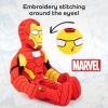 imageJay Franco Marvel Super Hero Adventures Toddler Captain America Plush Stuffed Pillow Buddy  Super Soft Polyester Microfiber 20 inch Official Marvel ProductRed  Iron Man