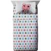 imageJay Franco Piggy Join US 7 Piece Full Size Bed Set  Includes Comforter ampamp Sheet Set  Super Soft Fade Resistant Polyester Official Piggy Product