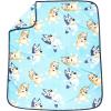 imageJay Franco Sesame Street Hip Elmo Throw Blanket  Measures 40 x 50 inches Kids Bedding  Fade Resistant Super Soft FleeceBlue  Bluey