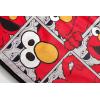 imageJay Franco Sesame Street Hip Elmo Throw Blanket  Measures 40 x 50 inches Kids Bedding  Fade Resistant Super Soft FleeceGray  Sesame Street