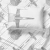 imageJay Franco Star Wars The Mandalorian Hello Grogu Queen Size Sheet Set  4 Piece Set Super Soft and Cozy Kids Bedding  Fade Resistant Microfiber Sheets Official Star Wars ProductWhite  Star Wars