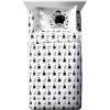 imageJay Franco Wednesday Addams Twin Size Comforter Set  5 Piece Bedding Includes Sheet Set ampamp Pillow Covers  Black ampamp White Gothic Super Soft Cozy BeddingGray  Wednesday
