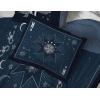 imageJay Franco Wednesday Addams Twin Size Comforter Set  5 Piece Bedding Includes Sheet Set ampamp Pillow Covers  Black ampamp White Gothic Super Soft Cozy BeddingBlue  Wednesday