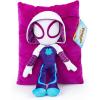 imageMarvel Spidey ampamp His Amazing Friends Gwen Ghost Spider 3D Snuggle Pillow  Super Soft Plush Pillow  Measures 15 Inches