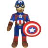 imageJay Franco Marvel Super Hero Adventures Toddler Captain America Plush Stuffed Pillow Buddy  Super Soft Polyester Microfiber 20 inch Official Marvel ProductBlue  Captain America
