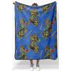 imageJay Franco Sesame Street Hip Elmo Throw Blanket  Measures 40 x 50 inches Kids Bedding  Fade Resistant Super Soft FleeceBlue  Tmnt