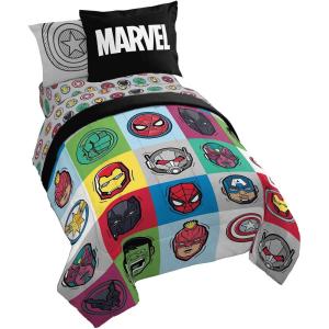 imageJay Franco Disney Pixar Lightyear Space Command 5 Piece Twin Size Bed Set  Includes Comforter ampamp Sheet Set  Bedding Features Buzz  Super Soft Kids Fade Resistant Microfiber Official ProductMulti  Avengers