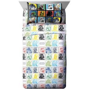 imageJay Franco Star Wars The Mandalorian Hello Grogu Queen Size Sheet Set  4 Piece Set Super Soft and Cozy Kids Bedding  Fade Resistant Microfiber Sheets Official Star Wars ProductStar Wars Classic