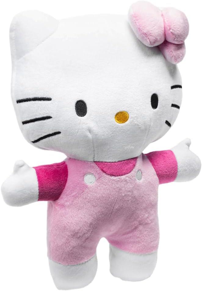 imageHello Kitty Plush Mini Pillow Buddy ampamp 46 x 60 Inch Travel Throw Set  Kids Super Soft 2 Piece Blanket Set