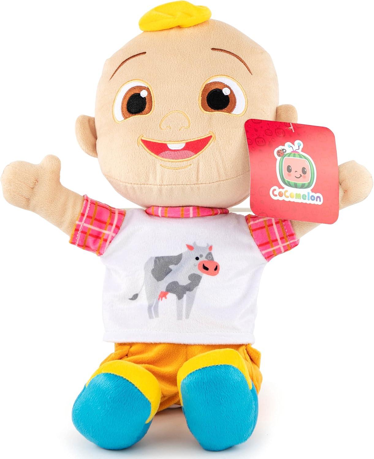imageJay Franco Disney Winnie The Pooh Pillow Buddy  Super Soft Polyester Microfiber 16 inches Official Disney ProductMulti  Cocomelon Jj