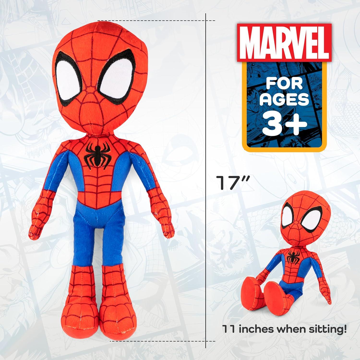 imageJay Franco Disney Winnie The Pooh Pillow Buddy  Super Soft Polyester Microfiber 16 inches Official Disney ProductRed  Spiderman
