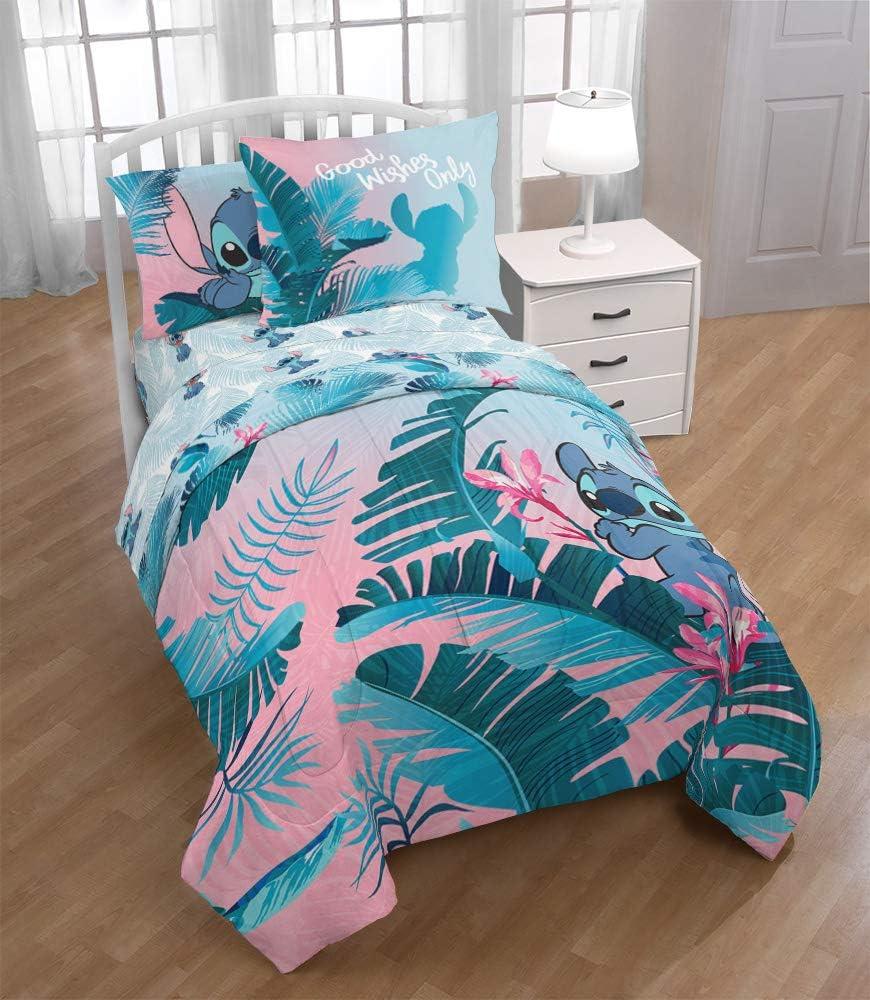 imageJay Franco Marvel Comics 80th Anniversary Twin Comforter ampamp Sham Set  Super Soft Kids Reversible Bedding  Fade Resistant Microfiber Official Marvel ProductMulti  Lilo  Stitch