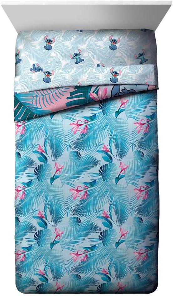 imageJay Franco Marvel Comics 80th Anniversary Twin Comforter ampamp Sham Set  Super Soft Kids Reversible Bedding  Fade Resistant Microfiber Official Marvel ProductMulti  Lilo  Stitch