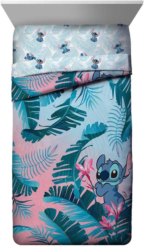 imageJay Franco Marvel Comics 80th Anniversary Twin Comforter ampamp Sham Set  Super Soft Kids Reversible Bedding  Fade Resistant Microfiber Official Marvel ProductMulti  Lilo  Stitch