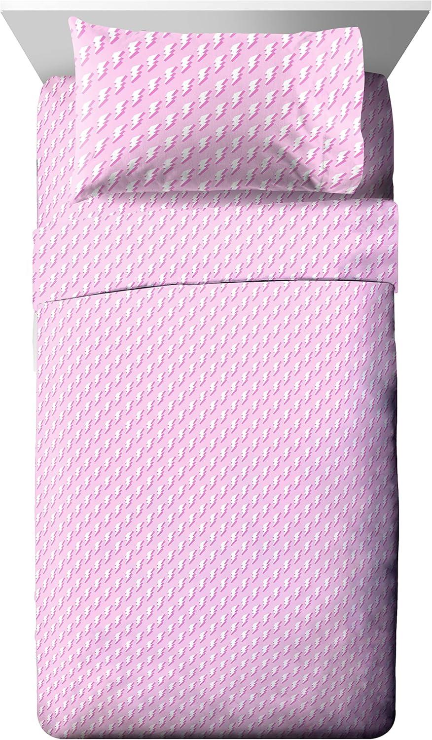 imageJay Franco Marvel Comics Captain America Twin Comforter Set  5 Piece Bed Set Includes Sheet Set ampamp Pillow Covers  Super Soft Avengers Kids BeddingPink  We Wear Cute