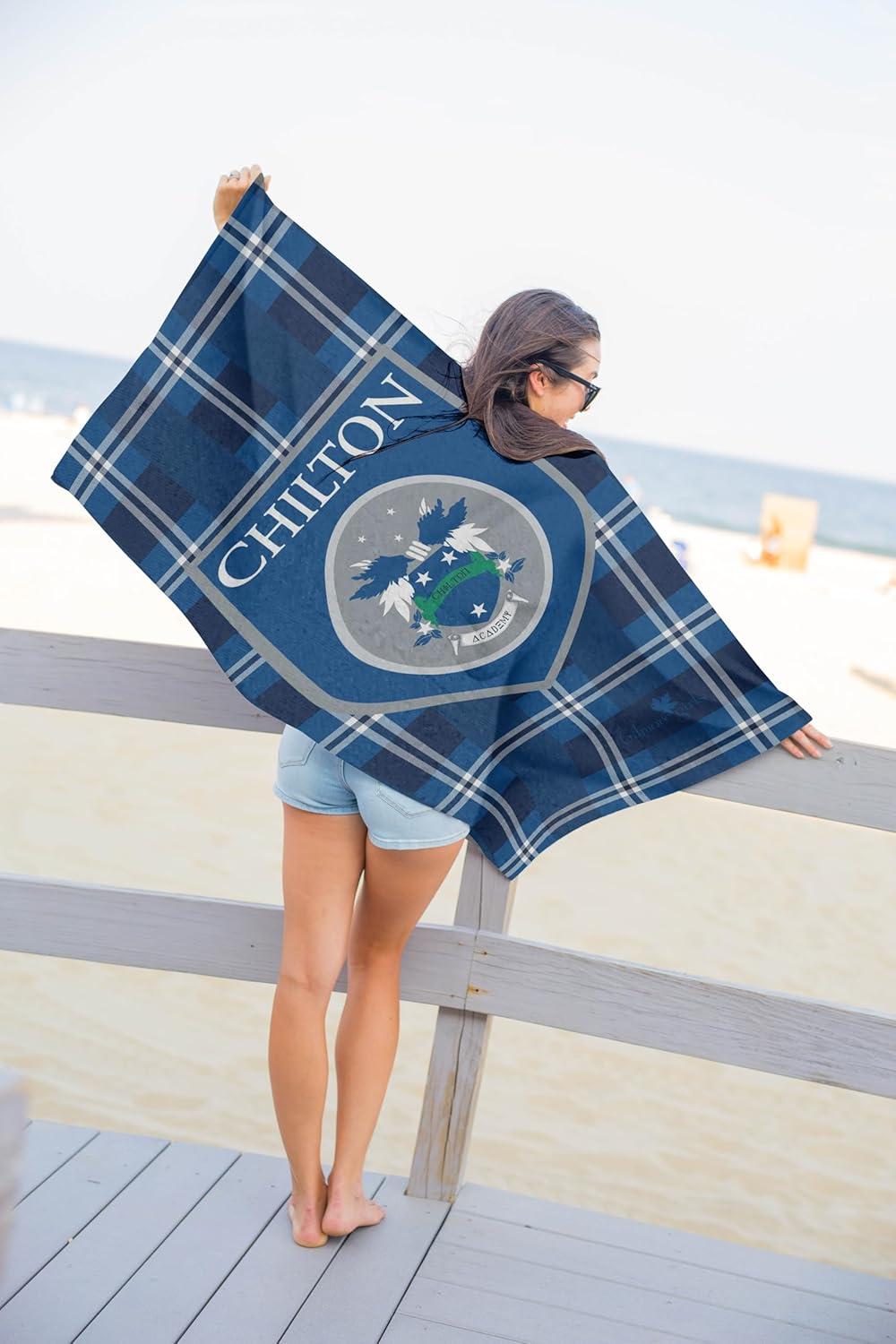 imageJay Franco Minecraft Creeper Kids Bath Pool Beach Towel  Super Soft ampamp Absorbent Blue 100 Cotton Towel Measures 28 x 58Blue  Gilmore Girls