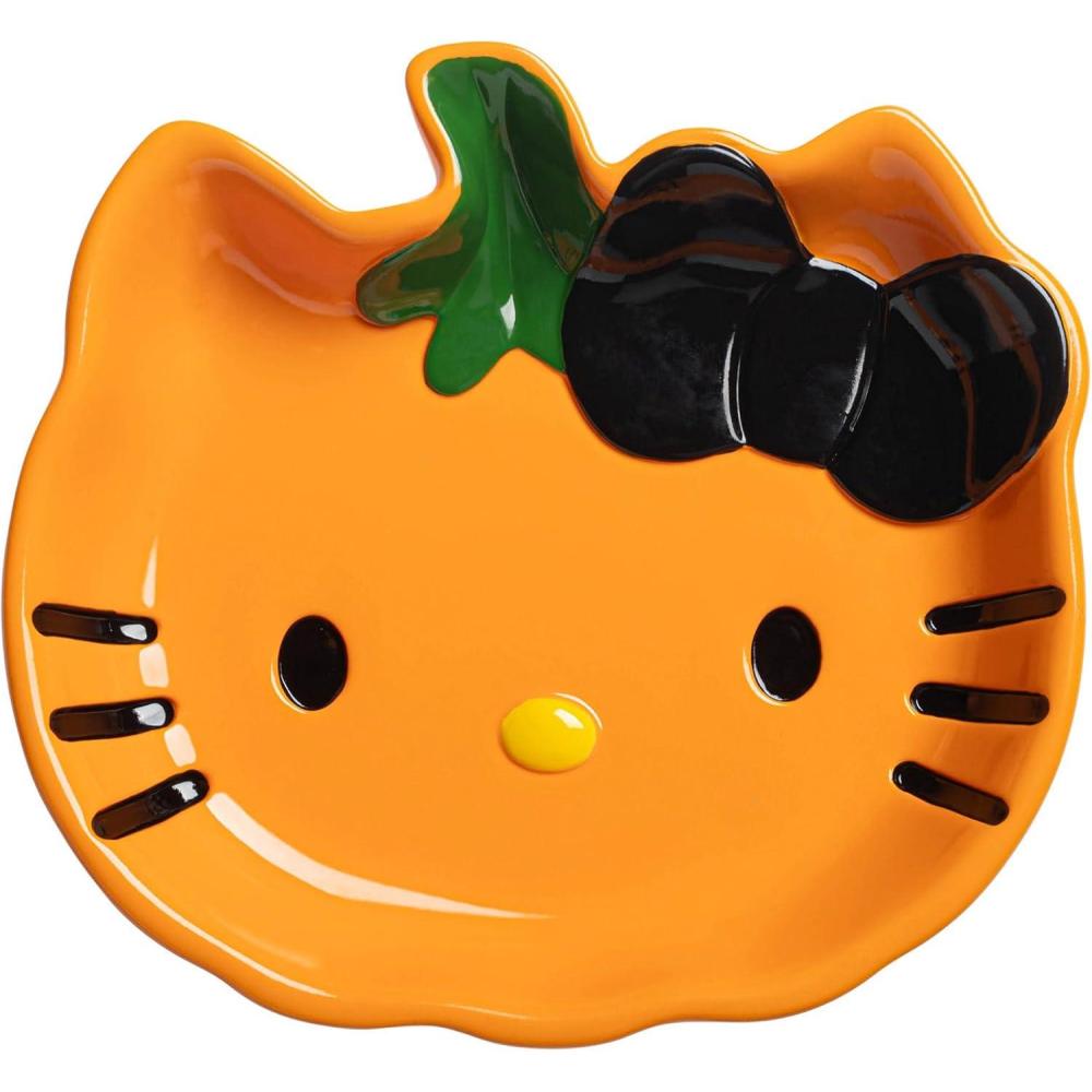 imageJay Franco Disney Mickey Mouse Soap Dish  Black Resin Sponge HolderJewelry Dish  Bathroom DcorOrange  Hello Kitty