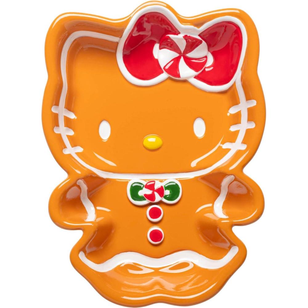 imageJay Franco Hello Kitty Gingerbread Cookie Soap Dish  Christmas ampamp Holiday Season Bathroom Dcor Sponge Holder