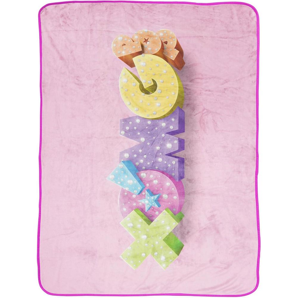 imageMarvel Spiderman Plush Throw Blanket  Measures 46 x 60 Inches  Kids Super Soft Fleece Superhero BeddingPink  Xomgpop