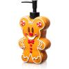 imageJay Franco Disney Mickey Mouse Gingerbread Soap Dispenser  Christmas ampamp Holiday Season Bathroom Accessory  Brown Resin Lotion Pump