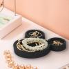 imageJay Franco Disney Mickey Mouse Soap Dish  Black Resin Sponge HolderJewelry Dish  Bathroom DcorBlack  Mickey Mouse